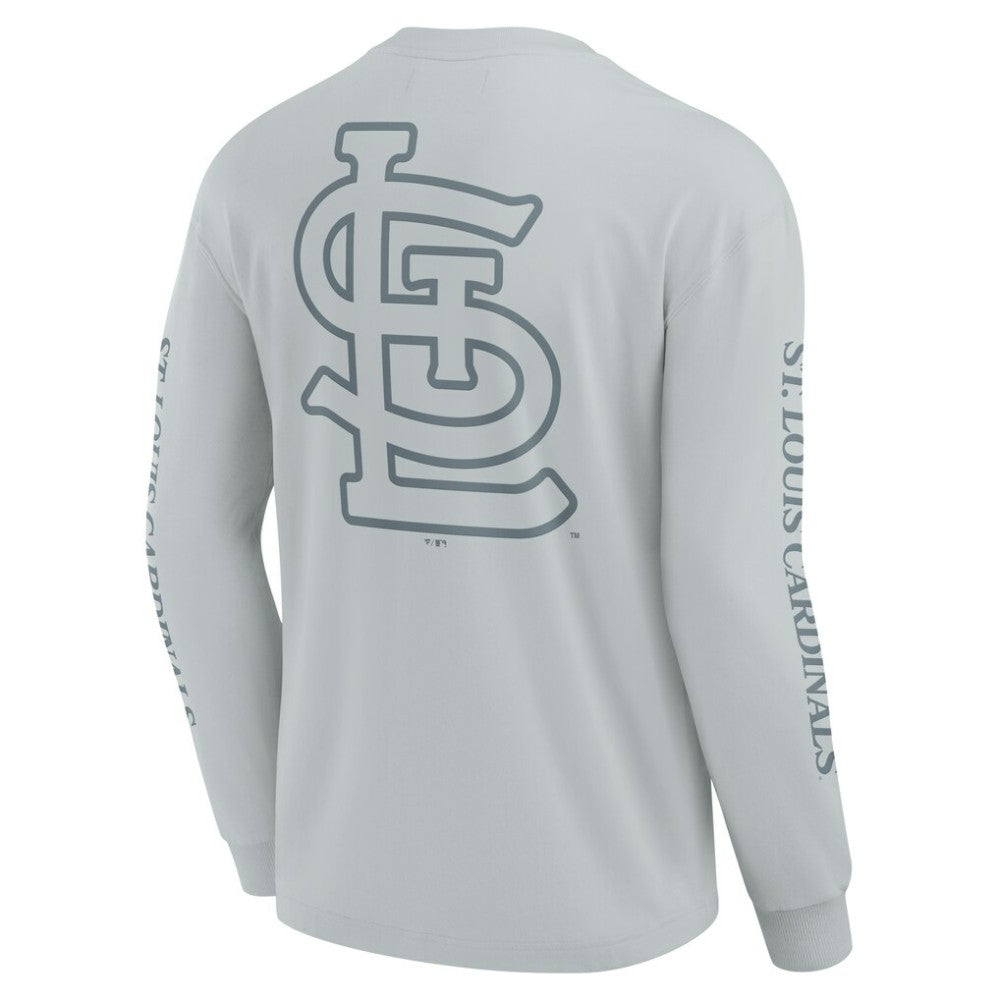 St. Louis Cardinals Elements Strive Long Sleeve T-Shirt - Gray