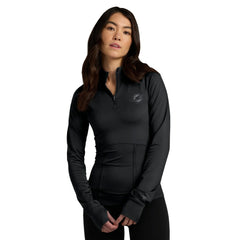 Miami Dolphins Women's Elements Quarter-Zip Jacket - Black online