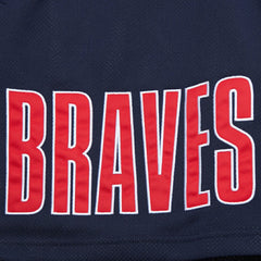 Atlanta Braves OG 2.0 Fashion Shorts - Navy | Mitchell & Ness