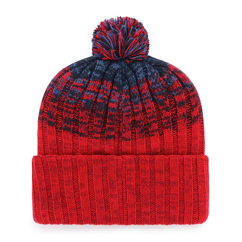 Los Angeles Angels Youth Cascade Cuffed Knit Hat with Pom  - Red | 47 brand