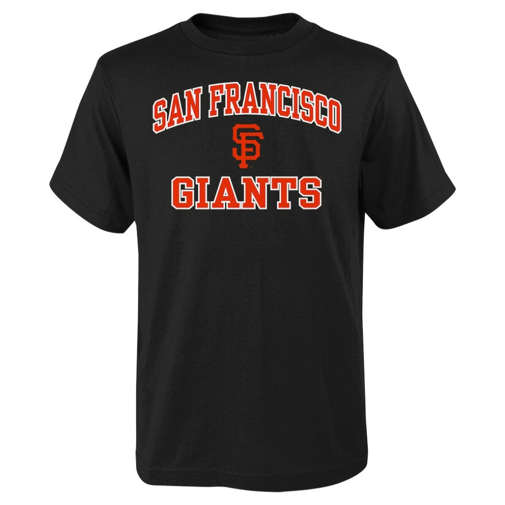 San Francisco Giants Youth Heart & Soul T-Shirt - Black