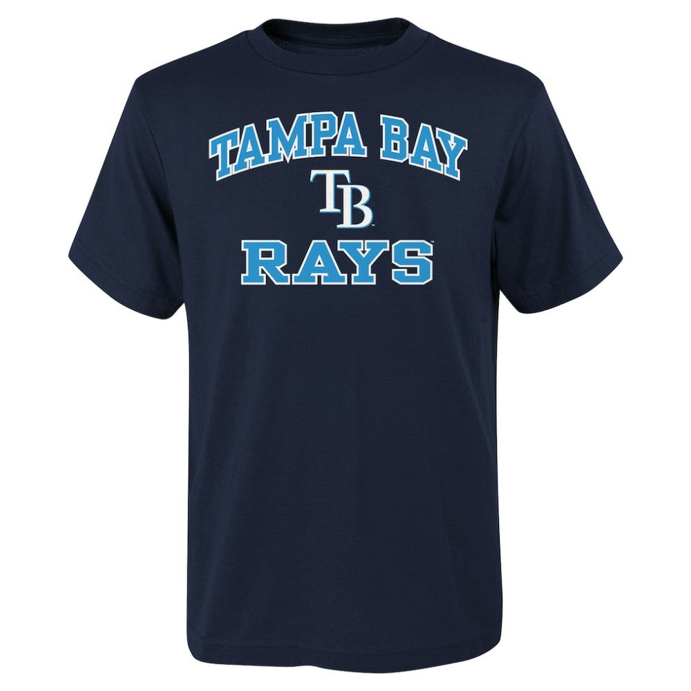 Tampa Bay Rays Youth Heart & Soul T-Shirt - Navy