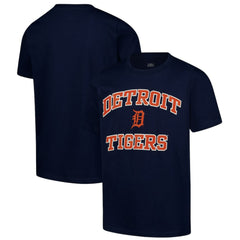Detroit Tigers Youth Heart & Soul T-Shirt - Navy