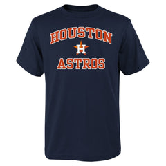 Houston Astros Youth Heart & Soul T-Shirt - Navy