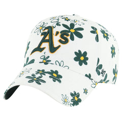 Athletics Girls Youth Daisy Delight Clean Up Adjustable Hat - White | 47 brand