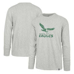 Philadelphia Eagles '47 Premier Franklin Long Sleeve T-Shirt - Gray cheap