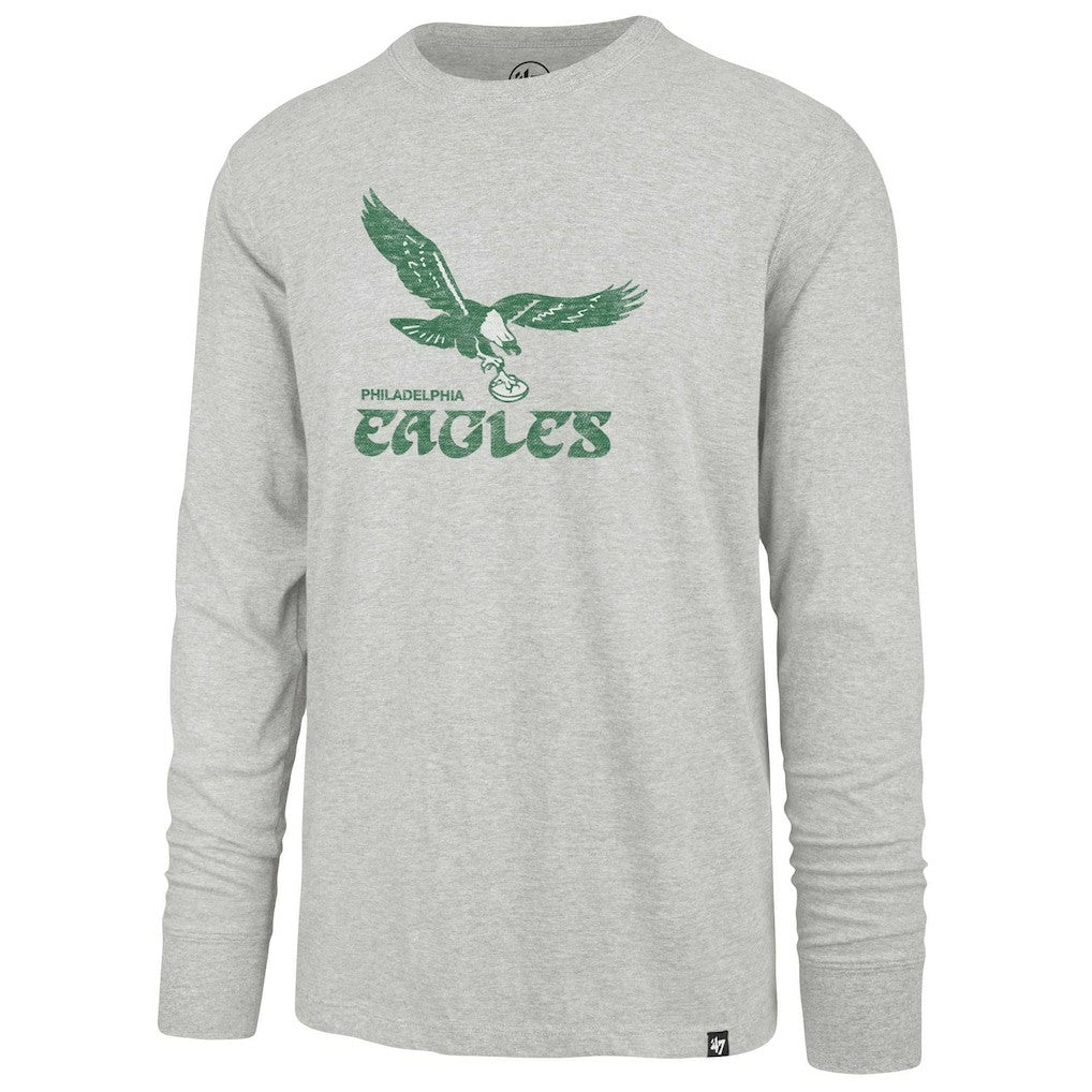 Philadelphia Eagles '47 Premier Franklin Long Sleeve T-Shirt - Gray cheap