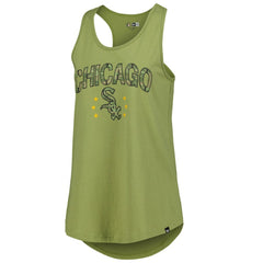 Chicago White Sox Women's Armed Forces Day Tank Top - Olive | New Era