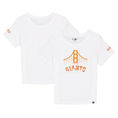 San Francisco Giants Women's  City Connect T-Shirt - White | New Era