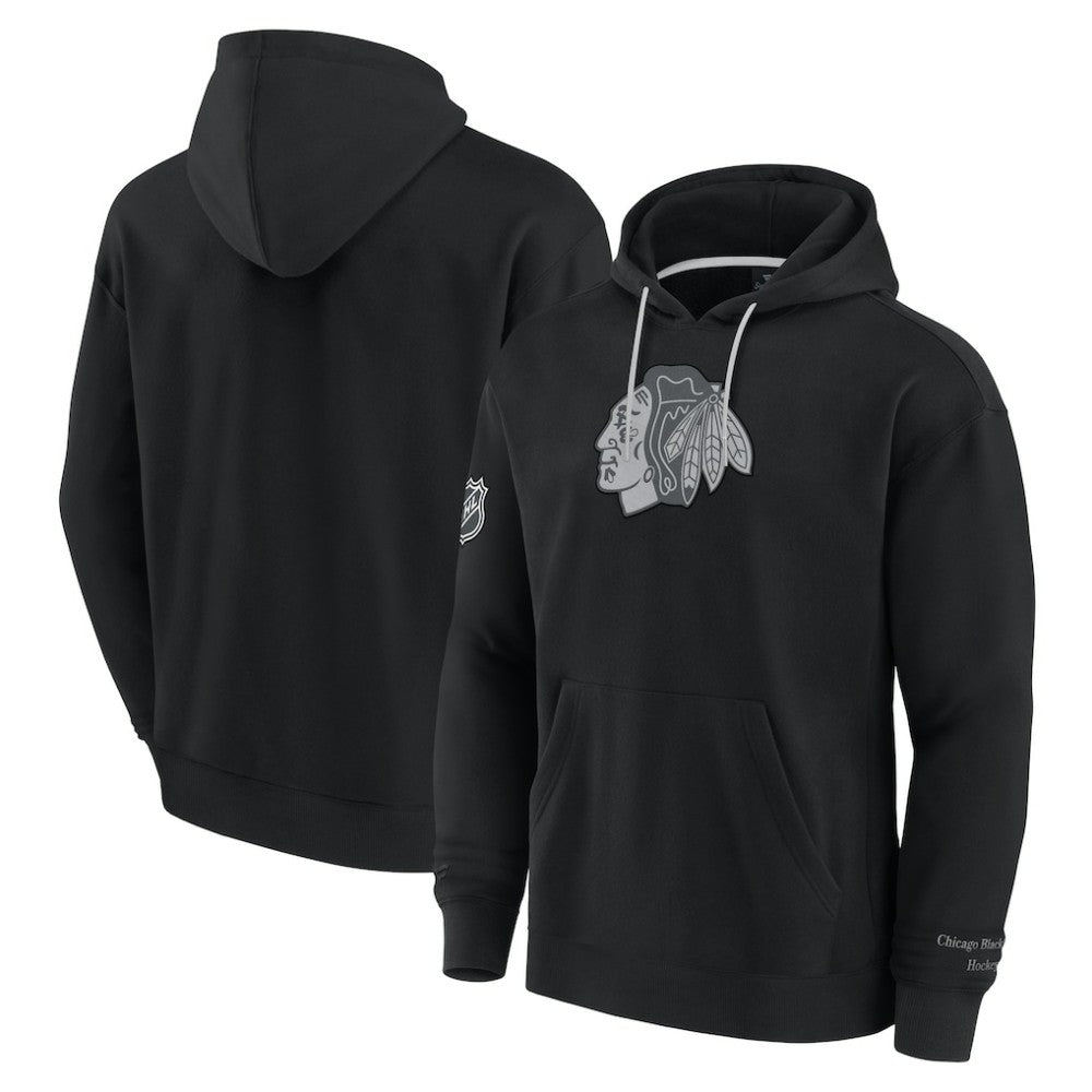 Chicago Blackhawks Fanatics Elements Pace Pullover Hoodie Black