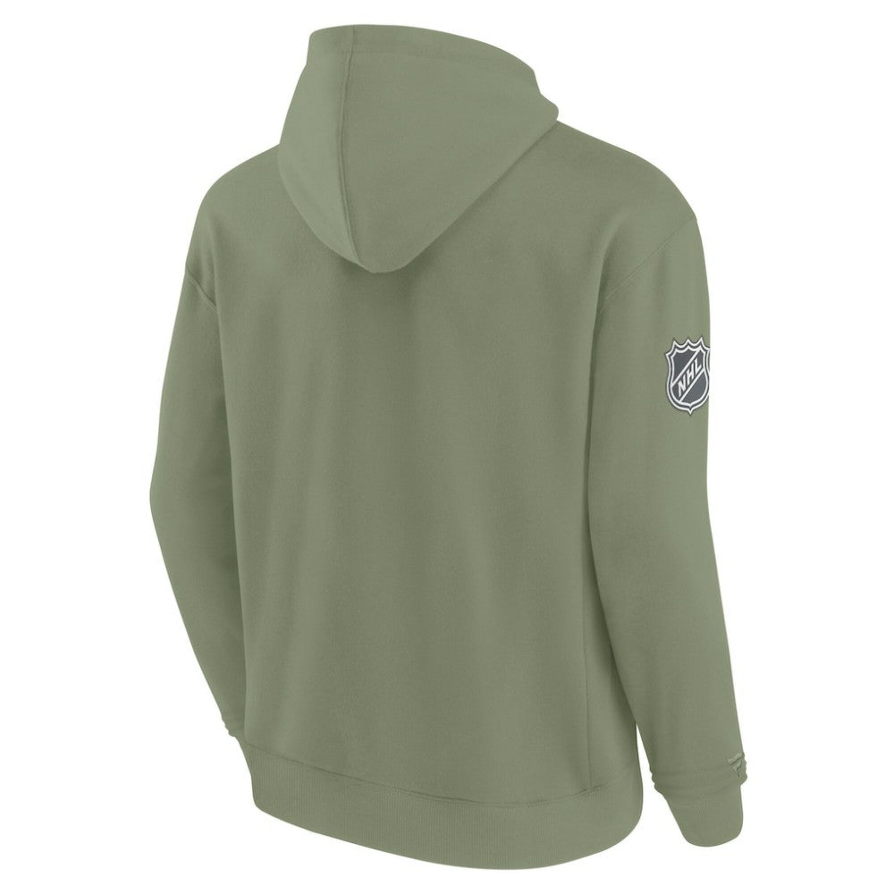 Dallas Stars Fanatics Elements Pace Pullover Hoodie Olive