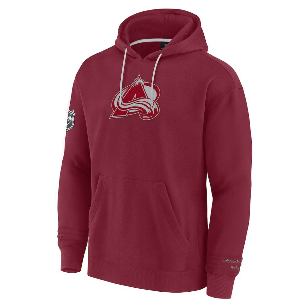 Colorado Avalanche Fanatics Elements Pace Pullover Hoodie Burgundy