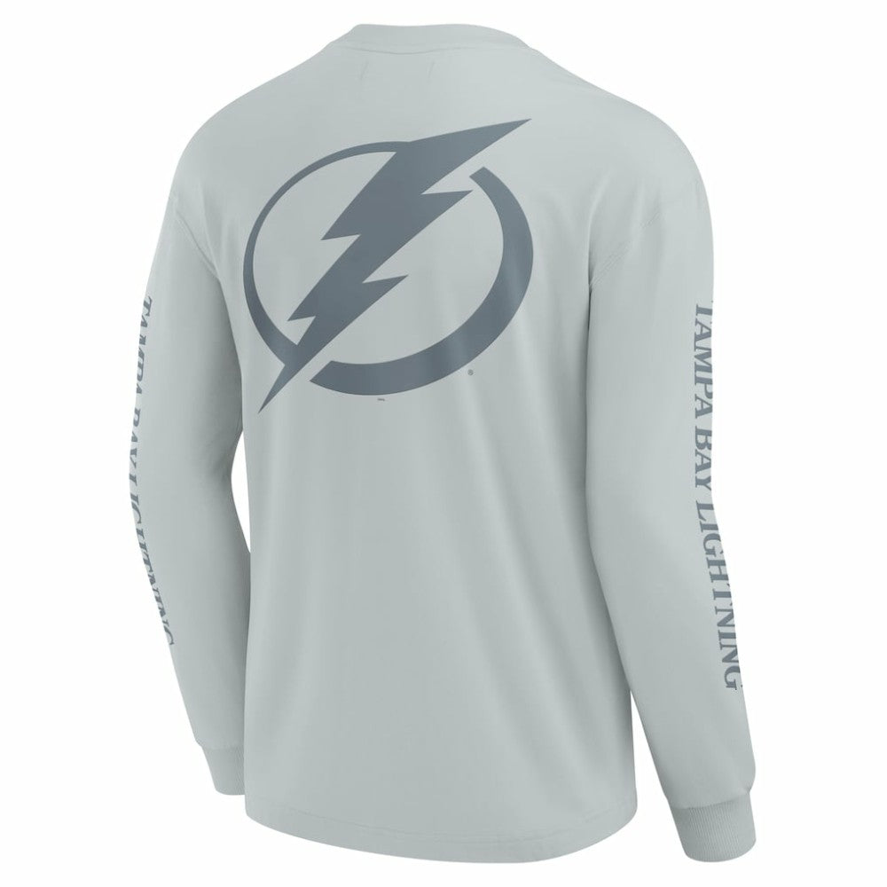 Tampa Bay Lightning Fanatics Elements Strive Long Sleeve T-Shirt Gray