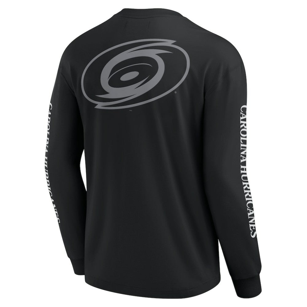 Carolina Hurricanes Fanatics Elements Strive Long Sleeve T-Shirt Black