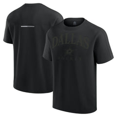 Dallas Stars Fanatics Elements Flex Tri-Blend T-Shirt Black