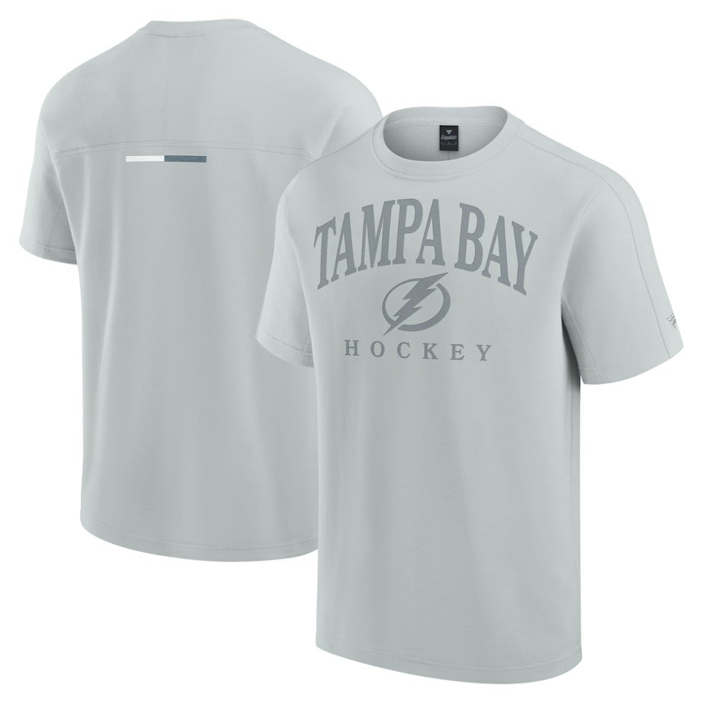 Tampa Bay Lightning Fanatics Elements Flex Tri-Blend T-Shirt Gray