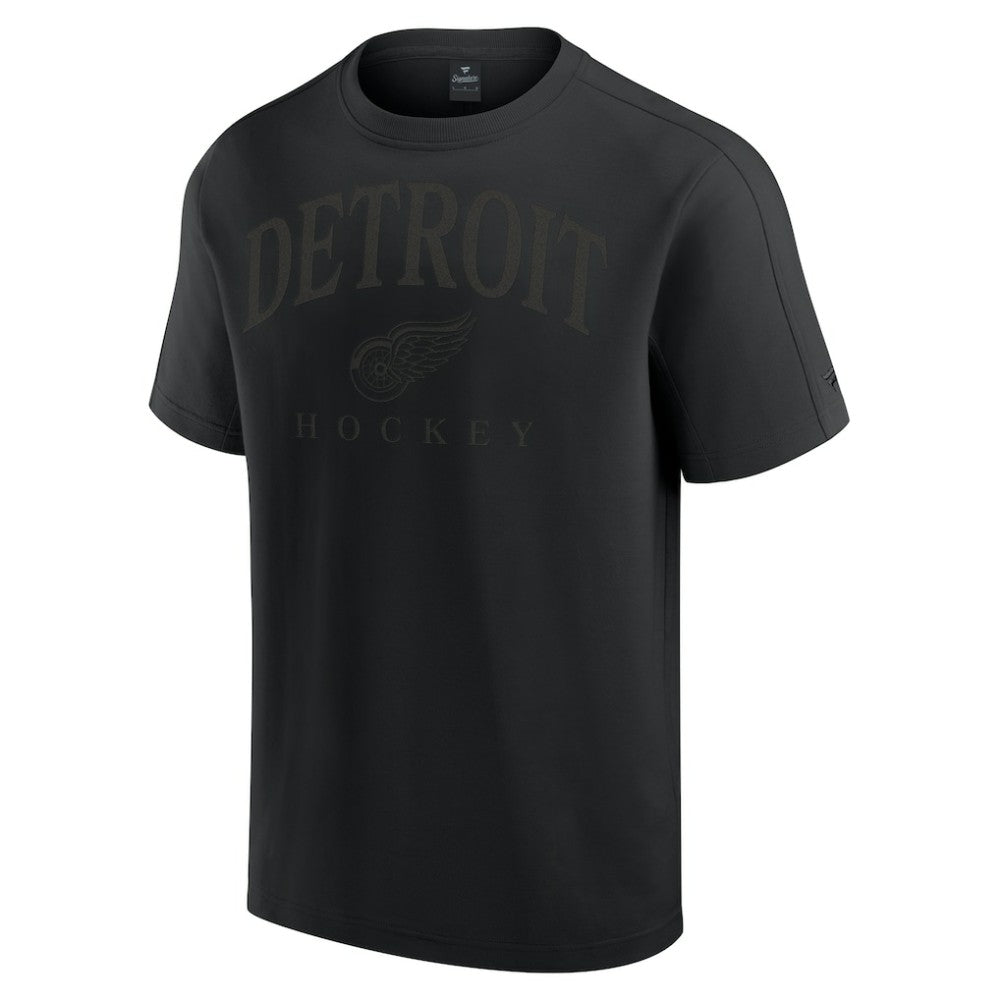 Detroit Red Wings Fanatics Elements Flex Tri-Blend T-Shirt Black