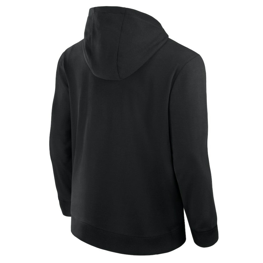 Pittsburgh Penguins Fanatics Elements Tonal Primary Tri-Blend Full-Zip Hoodie Black