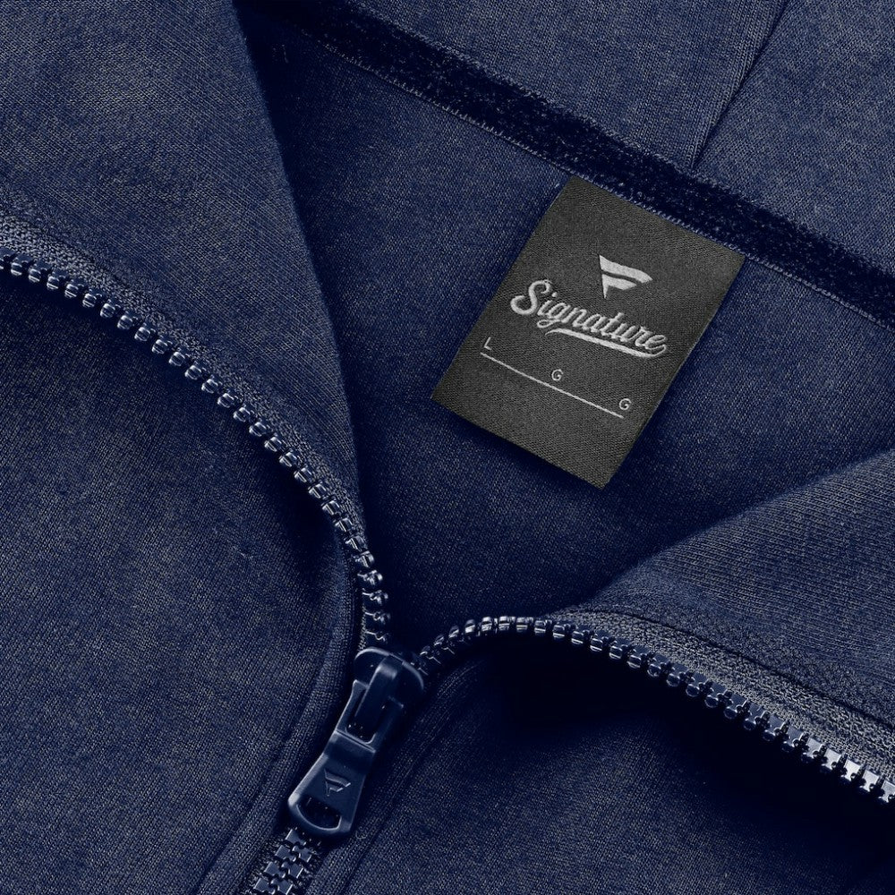 Seattle Kraken Fanatics Elements Tonal Primary Tri-Blend Full-Zip Hoodie Navy