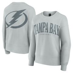 Tampa Bay Lightning Fanatics Women's Elements Flow Pullover Sweatshirt Gray