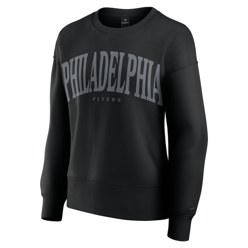 Philadelphia Flyers Fanatics Women's Elements Flow Pullover Sweatshirt Black