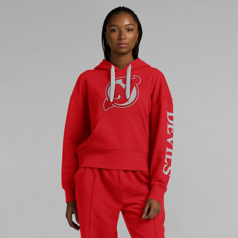 New Jersey Devils Fanatics Women's Elements Next Pullover Hoodie Red