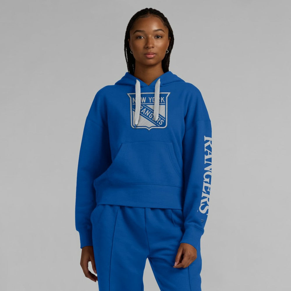 New York Rangers Fanatics Women's Elements Next Pullover Hoodie Blue