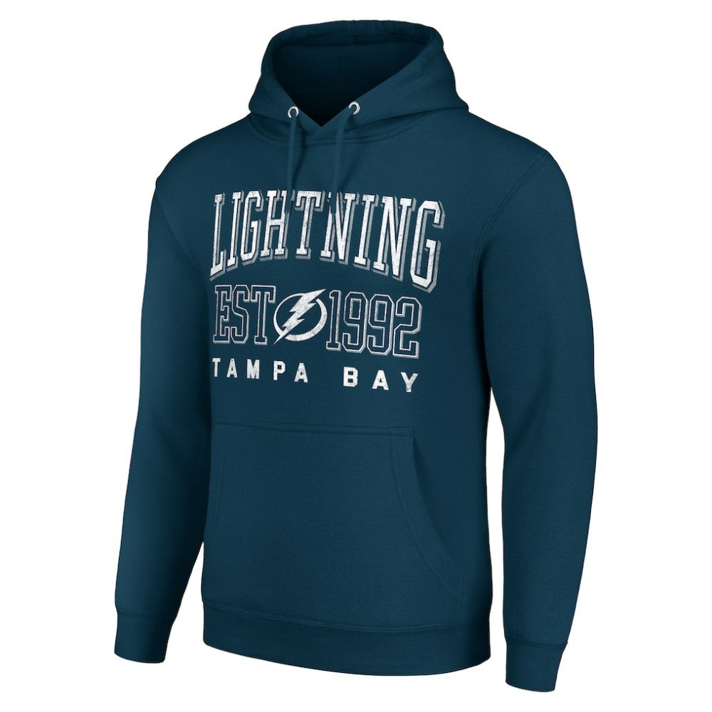 Tampa Bay Lightning Starter Graphic Pullover Hoodie Navy