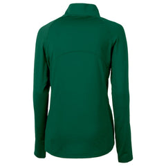 Colorado Rockies Cutter & Buck Women's City Connect Adapt Eco Knit Recycled Half-Zip Pullover Top - Hunter Green