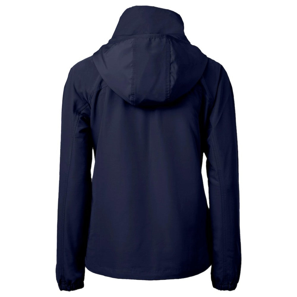 Chicago Cubs Cutter & Buck Women's City Connect Charter Eco Recycled Half-Zip Anorak Jacket - Navy