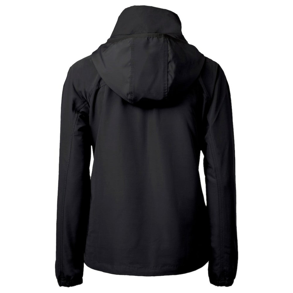 San Diego Padres Cutter & Buck Women's City Connect Charter Eco Recycled Half-Zip Anorak Jacket - Black