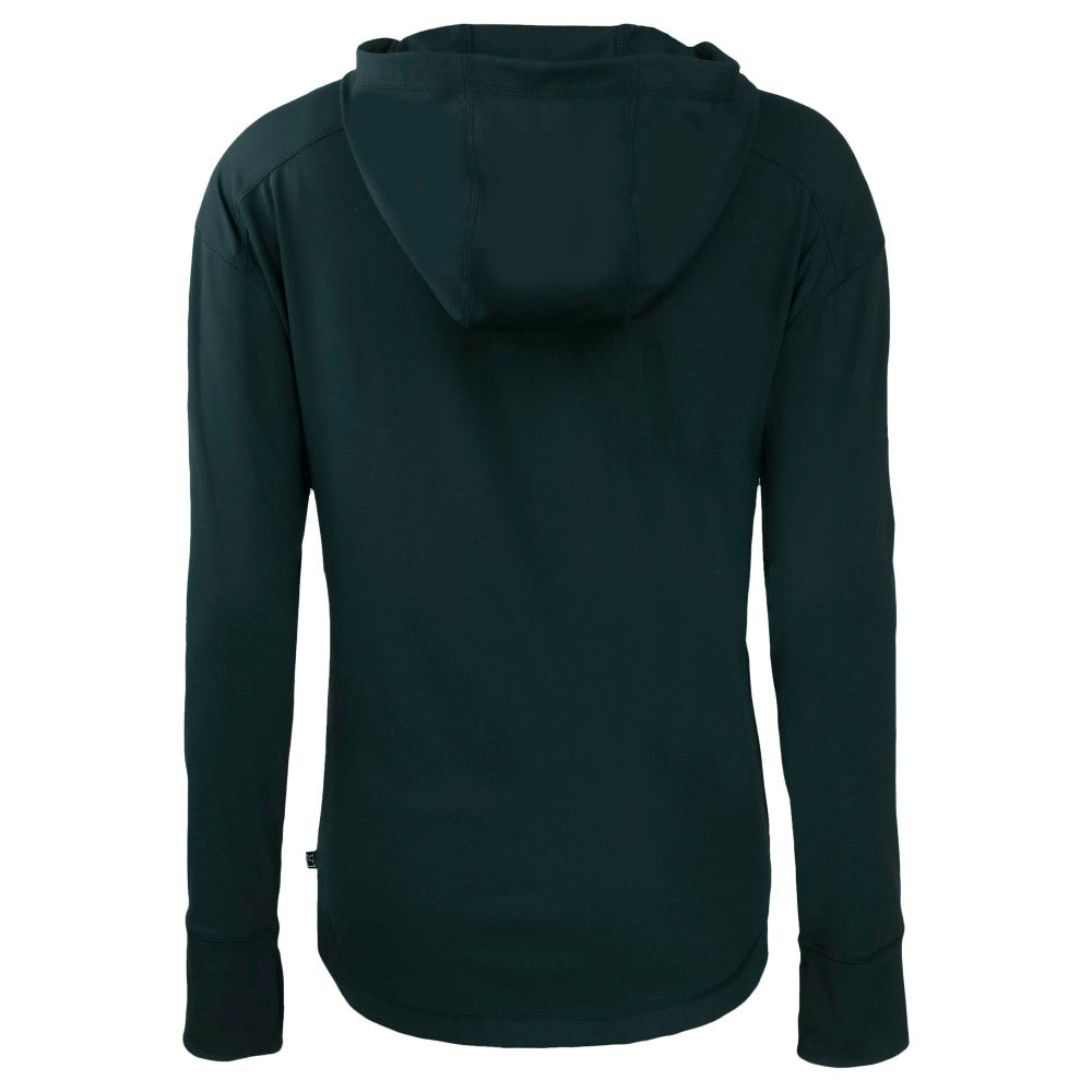 Kansas City Royals Cutter & Buck Women's City Connect Daybreak Eco Recycled Full-Zip Hoodie - Navy