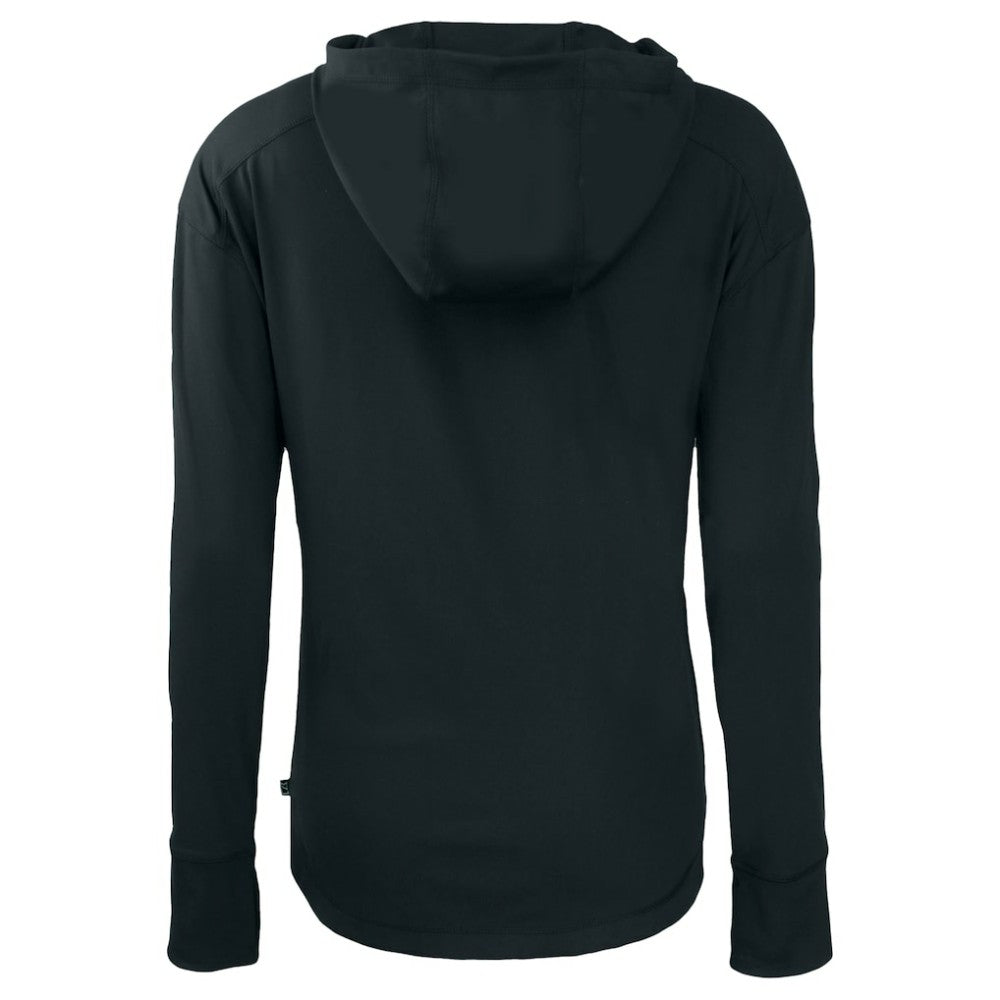 San Francisco Giants Cutter & Buck Women's City Connect Daybreak Eco Recycled Full-Zip Hoodie - Black