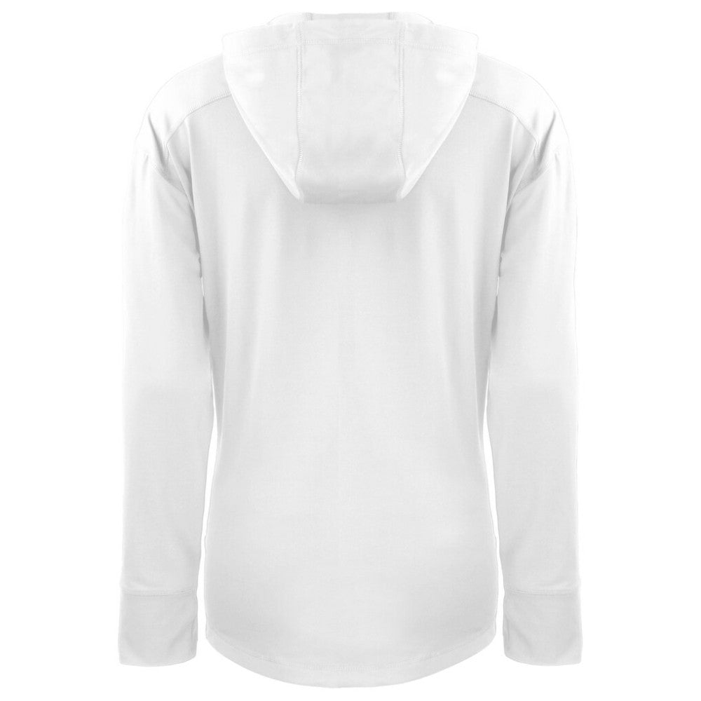 San Francisco Giants Cutter & Buck Women's City Connect Daybreak Eco Recycled Half-Zip Hoodie - White