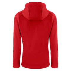 Los Angeles Angels Cutter & Buck Women's City Connect Evoke Eco Softshell Recycled Full-Zip Hoodie Jacket - Red
