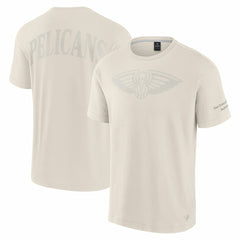 New Orleans Pelicans Elements Iconic T-Shirt - Cream | Fanatics discount