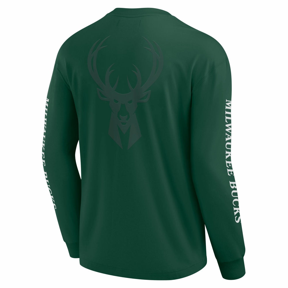 Milwaukee Bucks Elements Strive Long Sleeve T-Shirt  - Hunter Green | Fanatics outlet