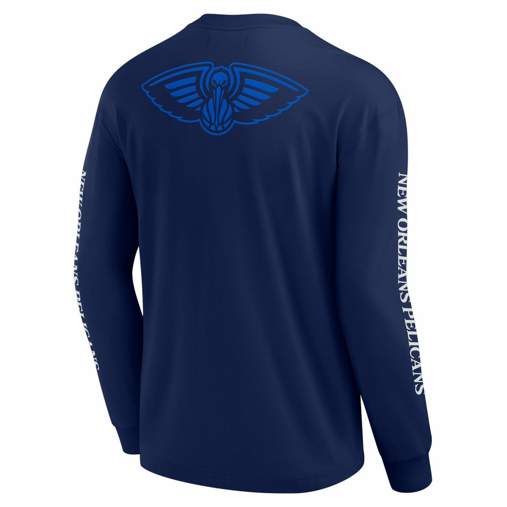 New Orleans Pelicans Elements Strive Long Sleeve T-Shirt  - Navy | Fanatics sale