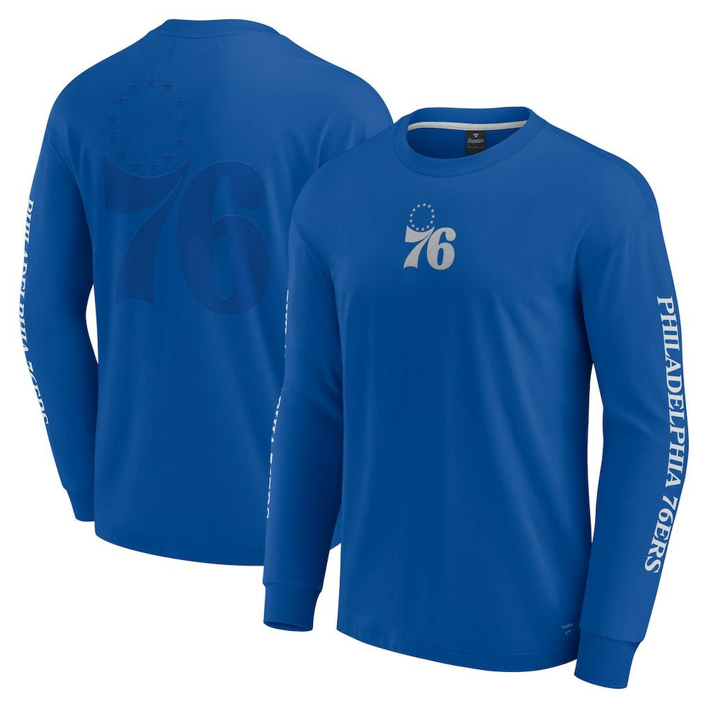 Philadelphia 76ers Elements Strive Long Sleeve T-Shirt  - Royal | Fanatics on sale