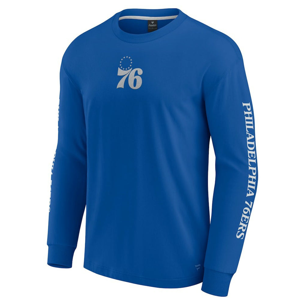 Philadelphia 76ers Elements Strive Long Sleeve T-Shirt  - Royal | Fanatics on sale