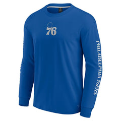 Philadelphia 76ers Elements Strive Long Sleeve T-Shirt  - Royal | Fanatics on sale
