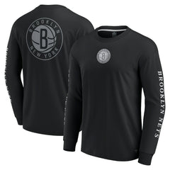 Brooklyn Nets Elements Strive Long Sleeve T-Shirt  - Black | Fanatics online