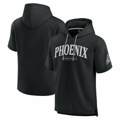 Phoenix Suns Elements Ready Short Sleeve Pullover Hoodie - Black | Fanatics outlet