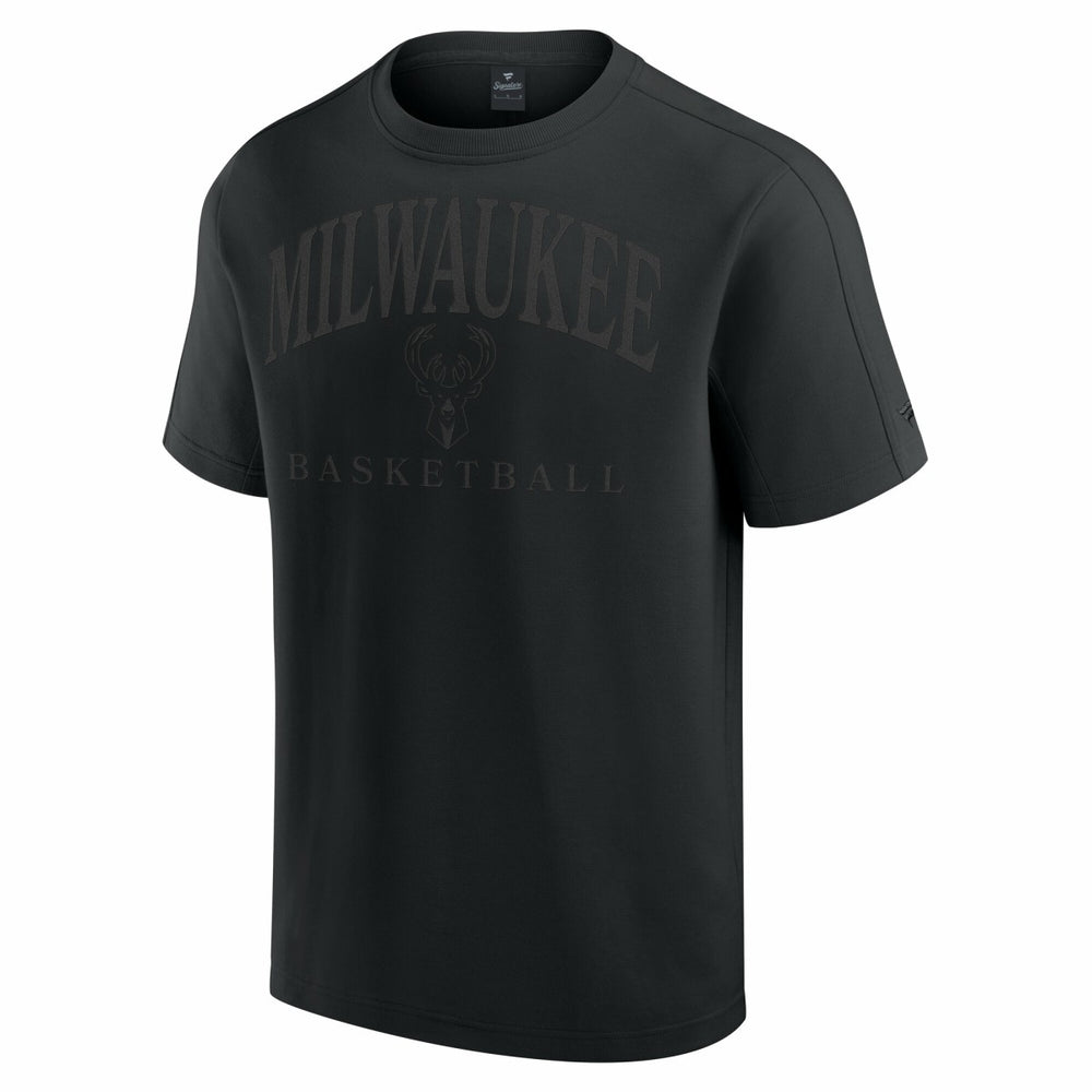 Milwaukee Bucks Flex Tri-Blend T-Shirt - Black | Fanatics discount