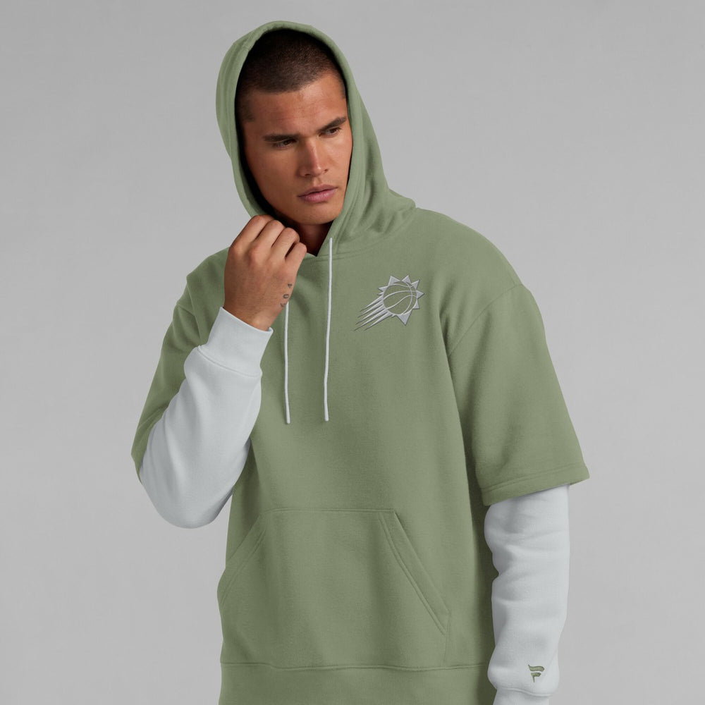 Phoenix Suns Elements Sleek Pullover Hoodie - Olive | Fanatics discount