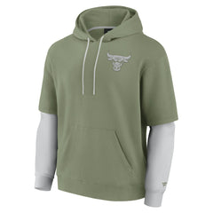 Chicago Bulls Elements Sleek Pullover Hoodie - Olive | Fanatics discount
