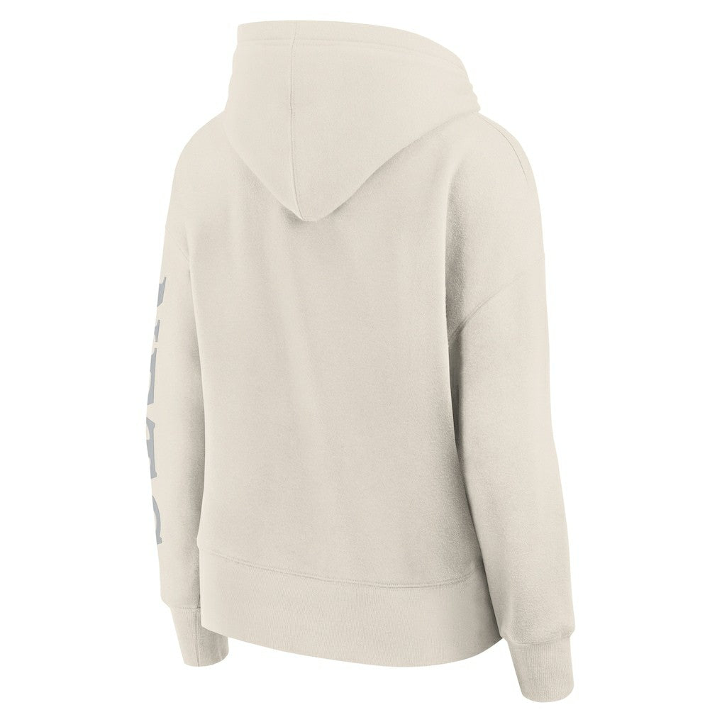 Brooklyn Nets Women's Elements Next Pullover Hoodie - Cream | Fanatics outlet