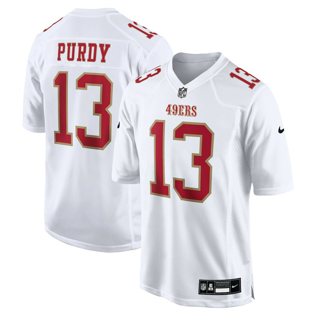 Brock Purdy San Francisco 49ers Fashion Game Jersey - Tundra White | Nike cheap