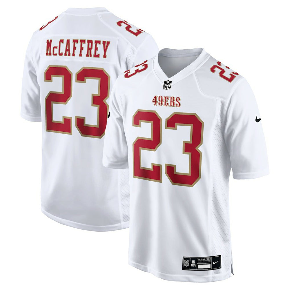 Christian McCaffrey San Francisco 49ers Fashion Game Jersey - White | Nike cheap
