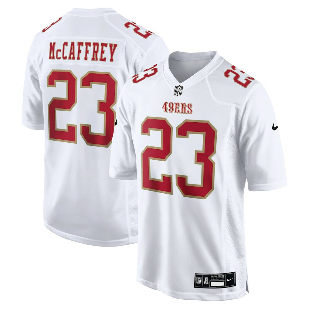 Christian McCaffrey San Francisco 49ers Fashion Game Jersey - White | Nike cheap